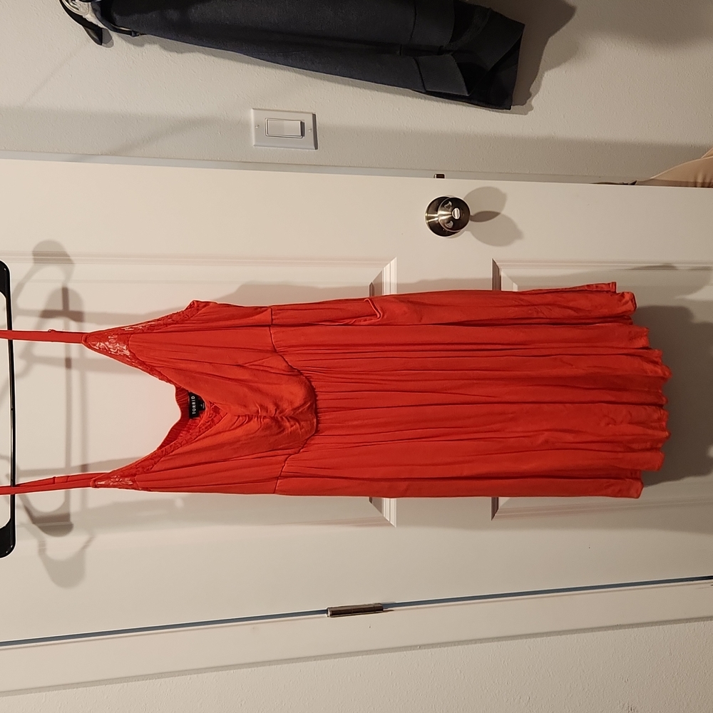 Torrid Coral Dress